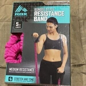 NWT‎ RBX Moderate Bungee Resistant Band 5ft length